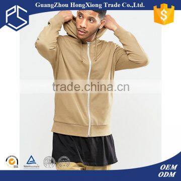 Wholesale dri fit 100% cotton zip up with hood wholesale plain zip hoodies