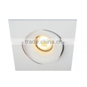 7W IP54 Super Quality Adjustable 7W High CRI LED Downlight, Adjustable led cob light,cob led light, cob light