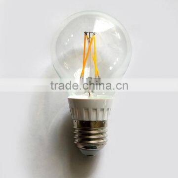 High efficiency 4w bright 130v led filament bulb