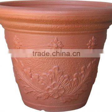 cheap wholesale chinese ceramic glazed flower pot painting designs