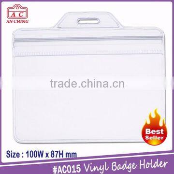 High Quality Heavy Duty id Card Pin Badge Holder With Metal Clip photo-6