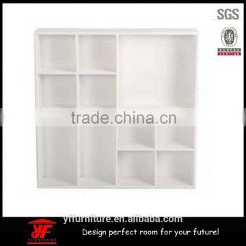 WOODEN WALL FLOATING UNIT STORAGE DISPLAY SHELF BOOKCASE