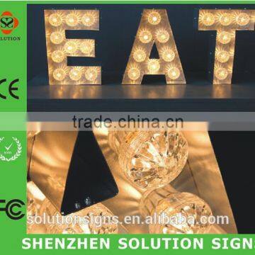 Indoor Christmas Led Lights Letter for Decoration Quality Choice