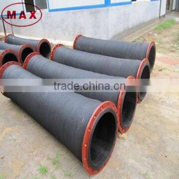 Flexible 12 inch dredging rubber hose 150PSI