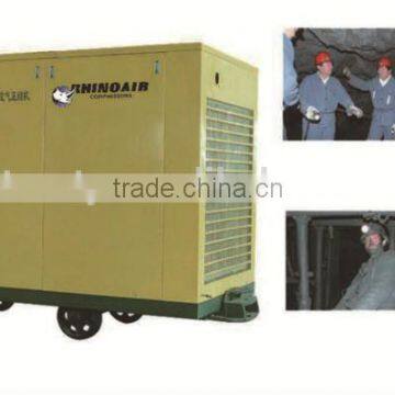 Anti blasting Portable Screw Air Compressor for Under-coalwell Using