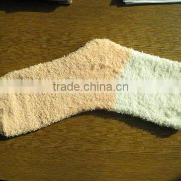 Plain Microfiber Floor Socks