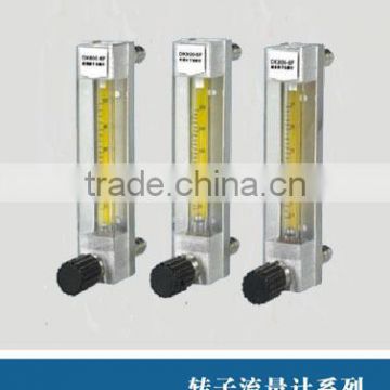 glass tube rotameter for gas/liquid