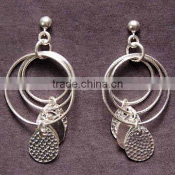 925 sterling silver jewelry wholesale silver earrings Fashion jewelry Dangle earrings