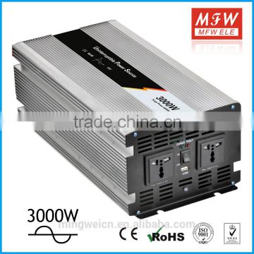 alibaba china 12v 24v dc to ac 110v 230v Pure Sine Wave Inverter 3000w With Charger