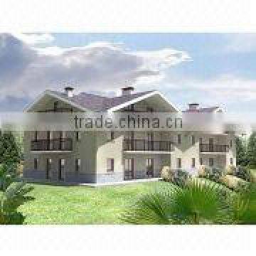 cheap modern prefab villa