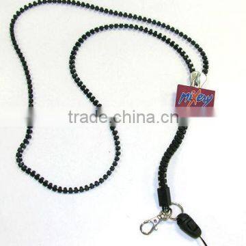 Wholesale personalized logo zipper lanyard for sale