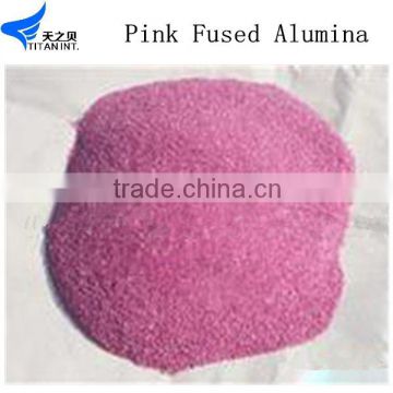 Ceramics Pink Fused Alumina adapted for refractory