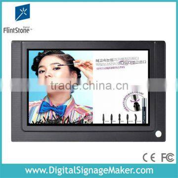 7 inch lcd flintstone customized theft protection ir sensor advertising display