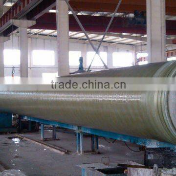 GRP sand filled pipe for river water