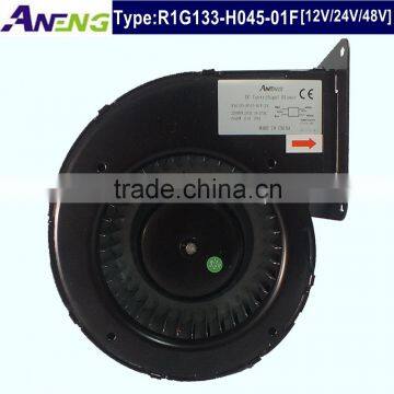 CE Certification 255m3/h 12 Volt Fan for low noise ventilation with speed 2000rpm