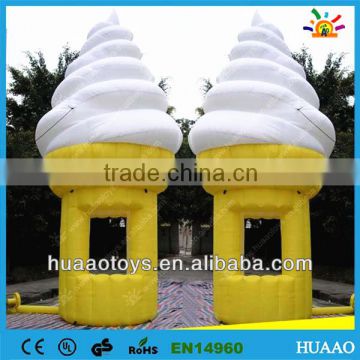 Icecream cone tent inflatable booth for sale