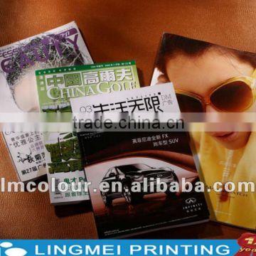 Colorful Family Magazine Printing With Soft Cover !