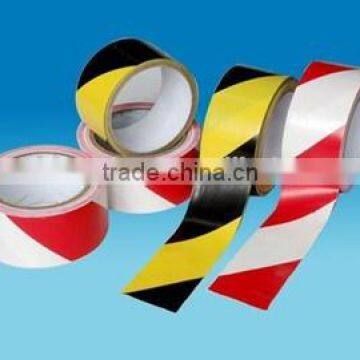 Striped Hazard PVC Floor Warning Tape