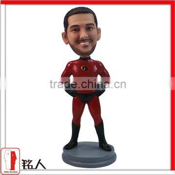 customized personal superhero bobble heads of yourself