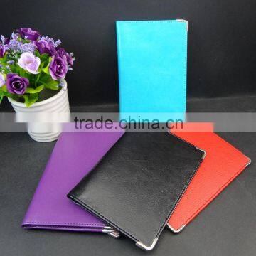Fancy Colors Pvc Leather Cheap Passport Holder With Silver Metal Corner photo-5