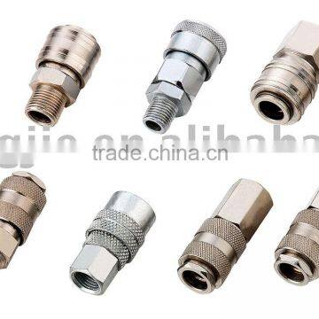 Pneumatic Hydraulic Male 1/4 Quick Air Coupler