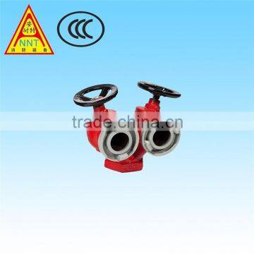 Double Valves Double Outlets Indoor Fire Hydrant