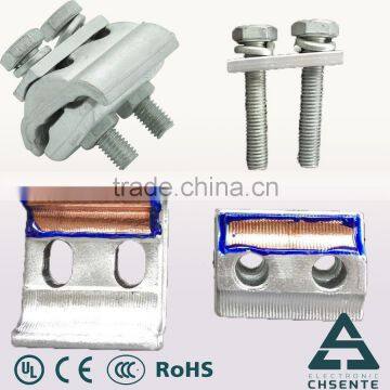 Double Bolts Aluminium Clamp Parallel Groove APG/CAPG waterproof clamps for telescopic poles