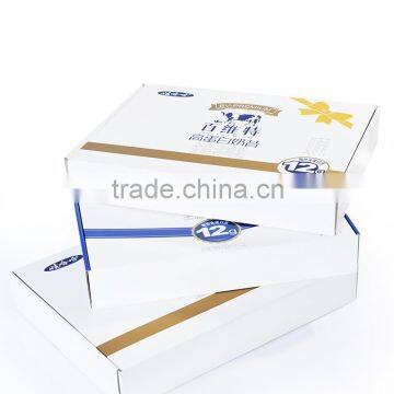 2016 Green printing eco-friendly corrugated cardboard box