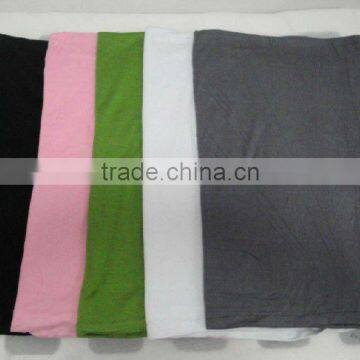 JL011 cotton elastic jersey plain long scarf