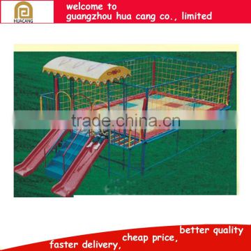 2016 Best selling outdoor Trampoline park outdoor equipment for children