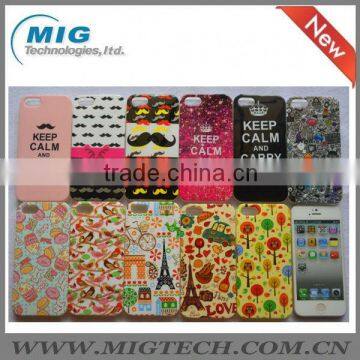 Fashion IMD TPU case for iphone 5s , for iphone 5s case