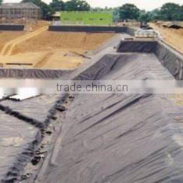 black hdpe geomembrane dam liner