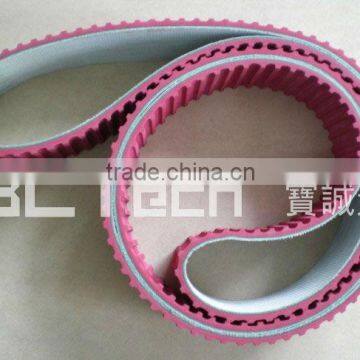 PVC Conveyor Belt with Rubber & Grooving