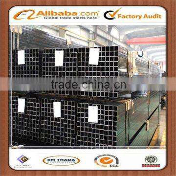 Square steel pipe black square steel pipes/tube