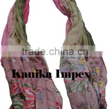 Printed Cotton Scarves