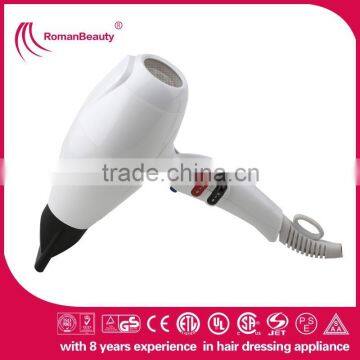 2 Speeding Settings And Plastic material 1800W Swivel Power Cord hair dryer