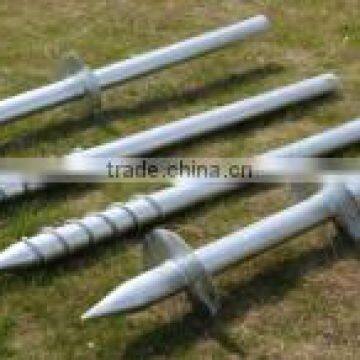 Screw Pile System for Solar Panel Installation