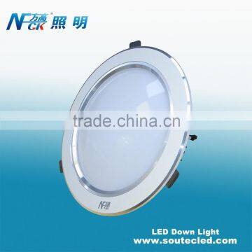 6' Round aluminum 18w high power SMD commercial led embedded down light for office restuarant mall