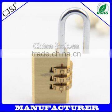 High Quality Combination Brass Padlock Outdoor Padlock factory direct sale CH-04E