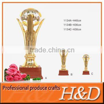 china gold award trophy for olympics/school events