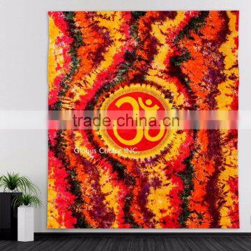 OM Aum YOGA Indian hippie Boho Wall Hanging Tapestry