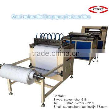 China Supplier Used Cars Filter Paper Pleating Machine for Making Car Air Filter photo-2