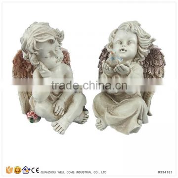 Cheap Modern Natural Angels Statue for Garden