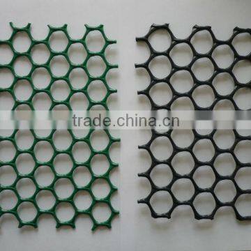 Fiber glass geogrid