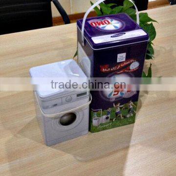 Hot sale big wash machine shape tin box for packing                        
                                                Quality Choice