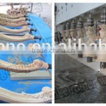 Best Sale Multi Heads 4 Axis Rotary Device Machine Cnc Router With Rotary Fixture China photo-3