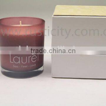 Long burning time candles, top value soy wax perfume