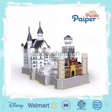 Paiper Castle Model 3d Puzzle Free Game Manufacturer
