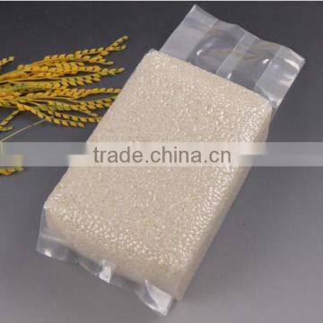 Plastic vacuum bag for rice packaging