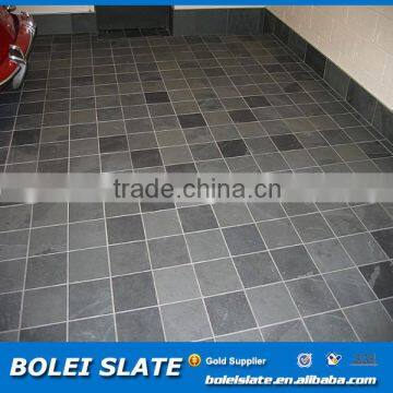 Indoor and outdoor black stone floor tile manufacturer